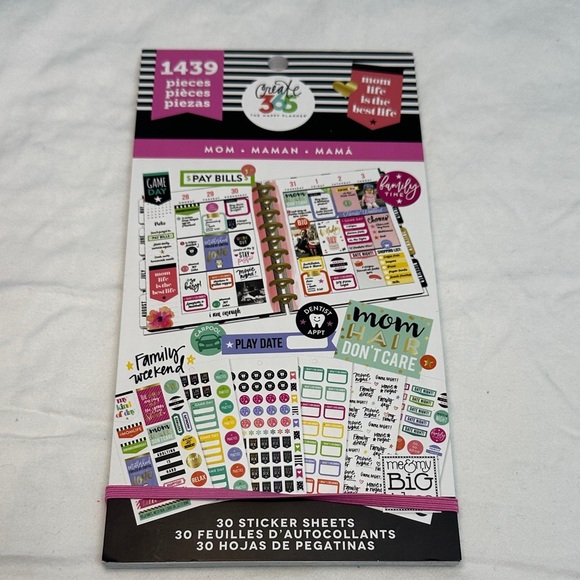 Create 365 The Happy Planner “Mom Life” Sticker Book - Picture 1 of 2